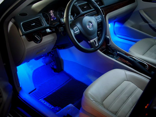 VW Passat 3B 3BG B5 Variant Interior Set Lights Package Kit 12 LED red 162234 